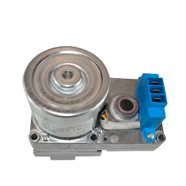 Getriebemotor / Schneckenmotor mit Rundmotor für Pelletofen 2 rpm - welle 9,5 mm - 230 v