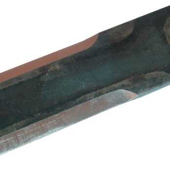 John Deere Strohhäckselmesser Gesamtübersicht - 281401Z - Rotierendes Strohhäckselmesser, 173x50x4 mm, Ø 18 mm