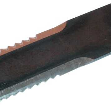 John Deere Strohhäckselmesser Gesamtübersicht - 281412Z - Rotierendes Strohhäckselmesser, 173x50x4 mm, Ø 18 mm