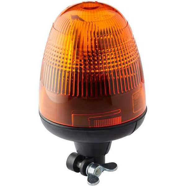 John Deere Rundumleuchte flexibel KL Rotaflex FL Hella - 2RL006846001 - Rundumleuchte 12 V Rohrstutzenbefestigung Ø 135mm H1 Höh