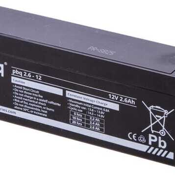 MTD BatterienÜbersichtOE - 72506098 - Batterie 12 V 2,6 Ah