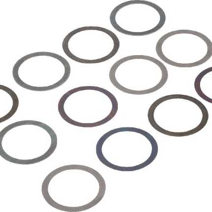 John Deere Shim Spicer Dana - 7500440001 - Passscheiben Satz