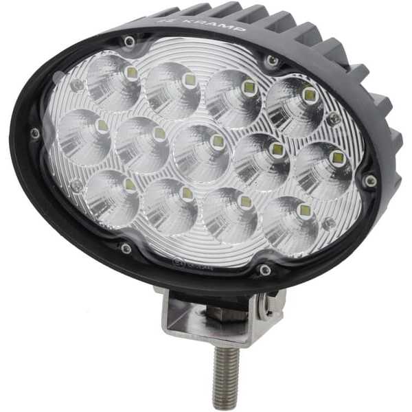 John Deere Arbeitsscheinwerfer, oval, LED - LA10432SP - Arbeitsscheinwerfer LED, 65W, 5880lm, oval, 10/30V, 166x148x95mm, Deutsc
