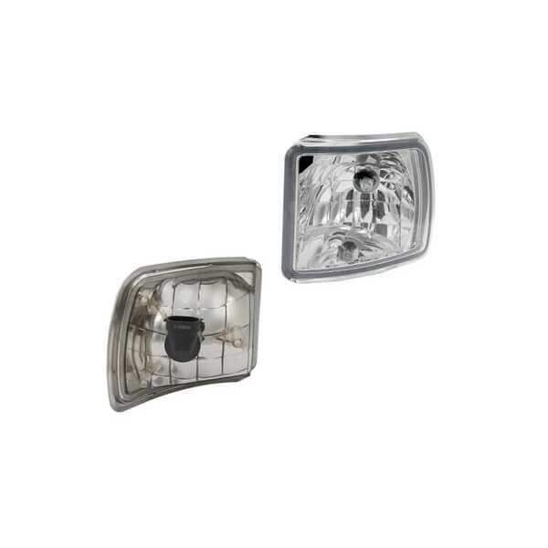 John Deere Scheinwerfer - LPRC54701 - Eckarbeitsleuchte Halogen, links, 12V, 50W, quadratisch, weiß, 123x115x121mm, PGJ13 Stecke