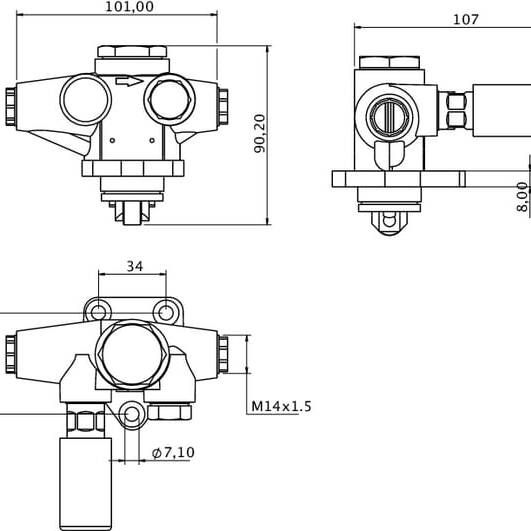 John Deere Kraftstoffförderpumpe Kramp - RE10258KR - Kraftstoffförderpumpe