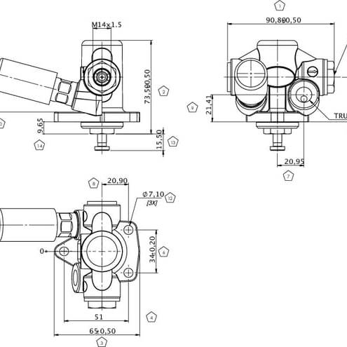 John Deere Kraftstoffförderpumpe Kramp - RE46375KR - Kraftstoffförderpumpe