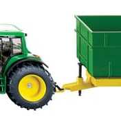 John Deere S01843 mit Frontlader und Anhänger - S01843 - John Deere mit Frontlader und Anhänger