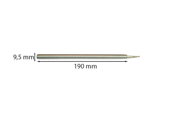 Zündkerze / Glühzünder für Pelletofen:9,5 mm x 190 mm 280 Watt 